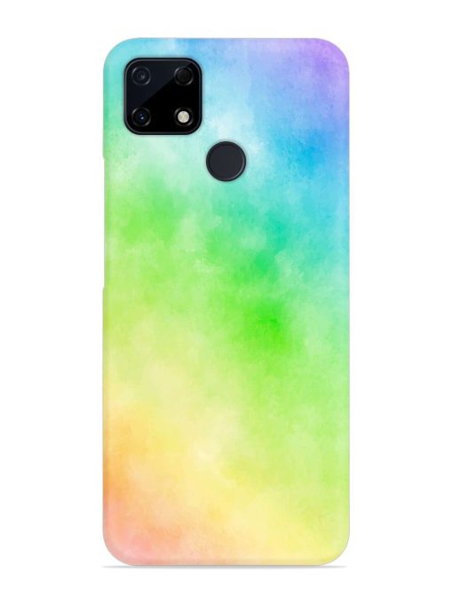 Watercolor Mixture Snap Case for Realme C25S Zapvi