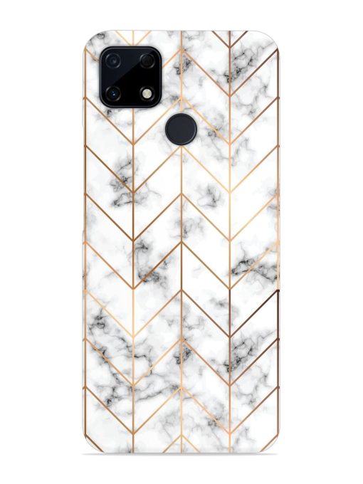 Vector Marble Texture Snap Case for Realme C25S Zapvi