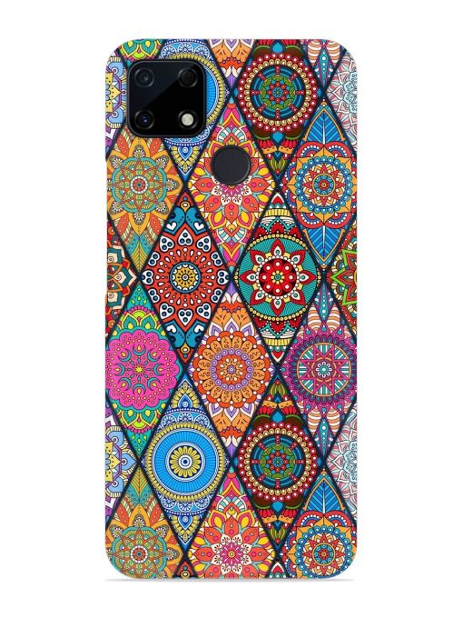 Seamless Tile Pattern Snap Case for Realme C25S