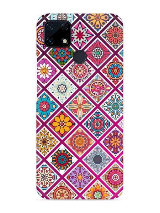 Seamless Tile Pattern Snap Case for Realme C25S