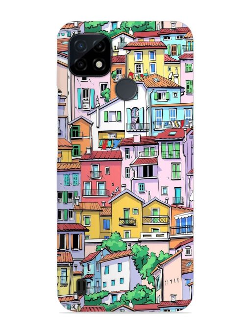 Europe Old Town Snap Case for Realme C25Y Zapvi