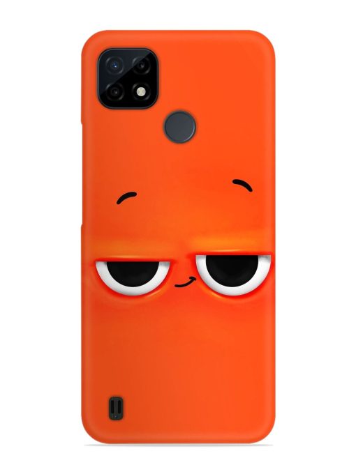 Smiley Face Snap Case for Realme C25Y Zapvi