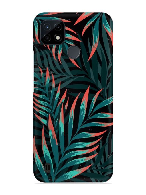 Green Leaf Art Snap Case for Realme C25Y