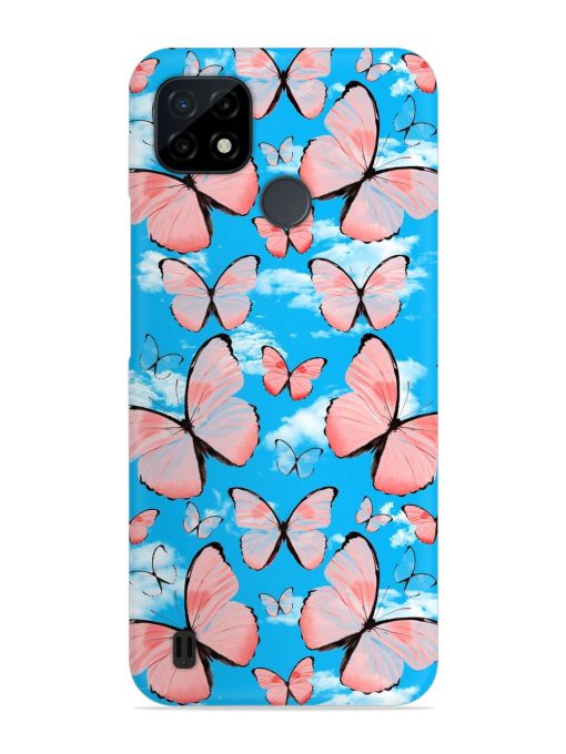 Seamless Pattern Tropical Snap Case for Realme C25Y Zapvi