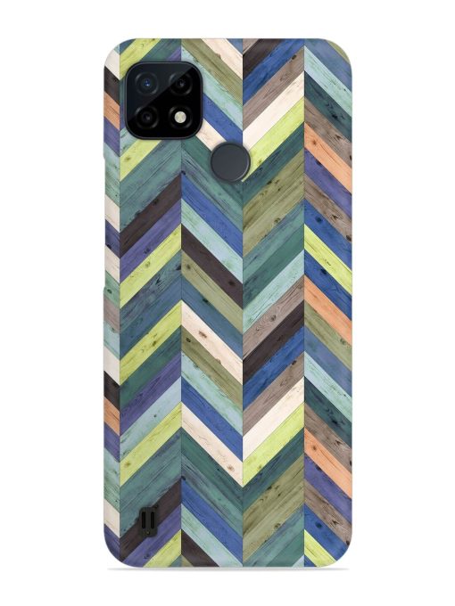 Chevron Random Color Snap Case for Realme C25Y Zapvi