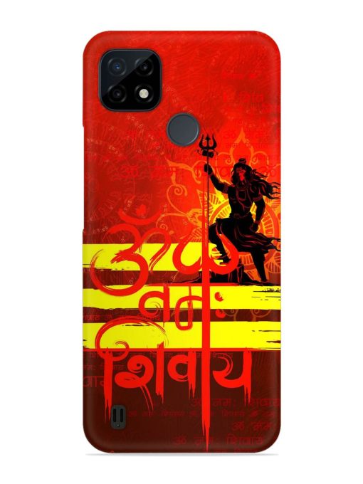 Illustration Lord Shiva Snap Case for Realme C25Y Zapvi