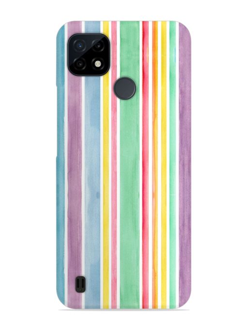 Hand Drawn Watercolor Snap Case for Realme C25Y