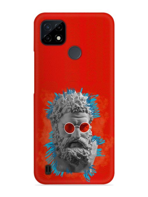 Contemporary Art Concept Snap Case for Realme C25Y Zapvi