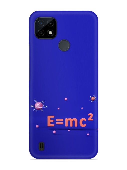 Formula Relativity Equation Snap Case for Realme C25Y Zapvi