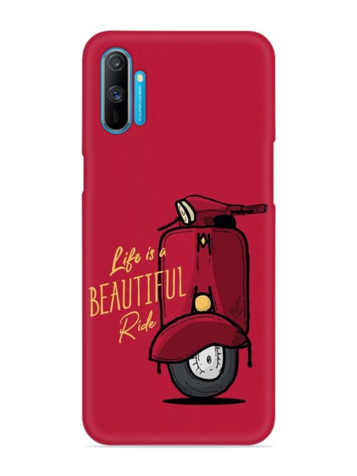 Life Is Beautiful Rides Snap Case for Realme C3 Zapvi