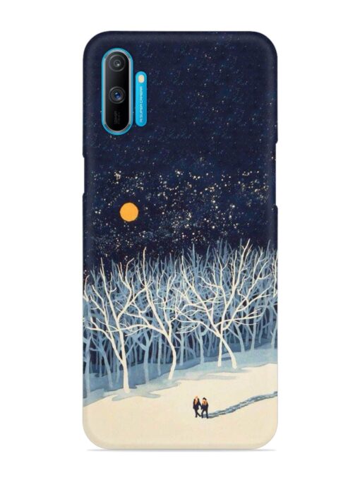 Full Moon Snowshoe Tour Snap Case for Realme C3