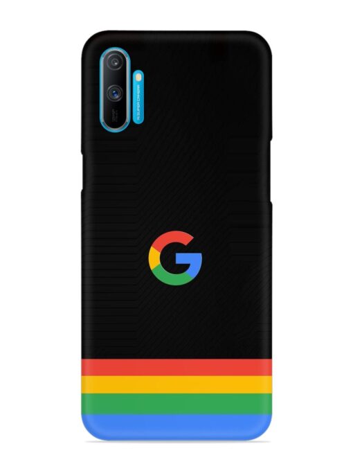 Google Logo Art Snap Case for Realme C3 Zapvi