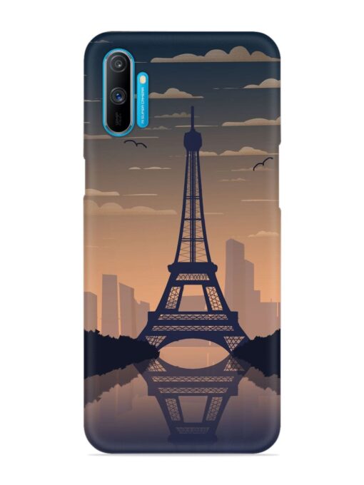 France Paris Eiffel Tower Gradient Snap Case for Realme C3