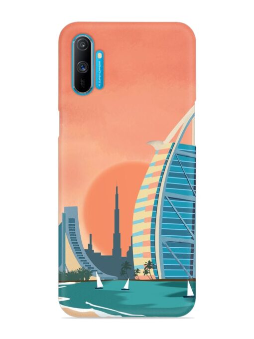 Dubai Architectural Scenery Snap Case for Realme C3