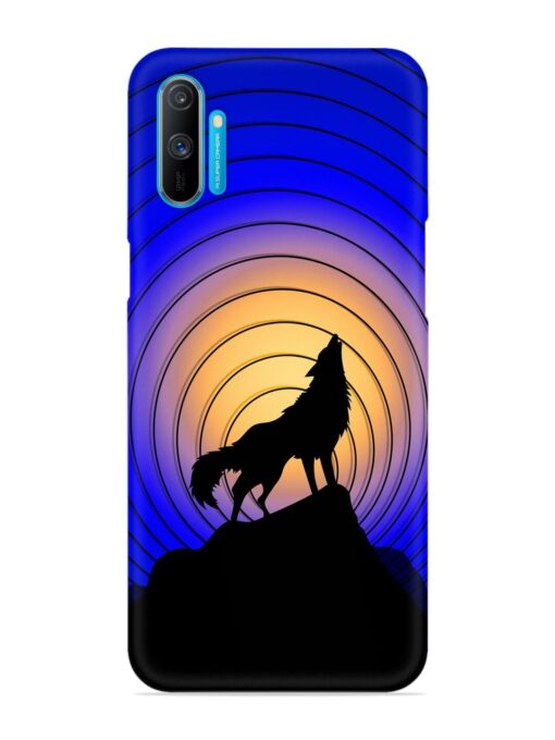 Fox Roaring Design Snap Case for Realme C3