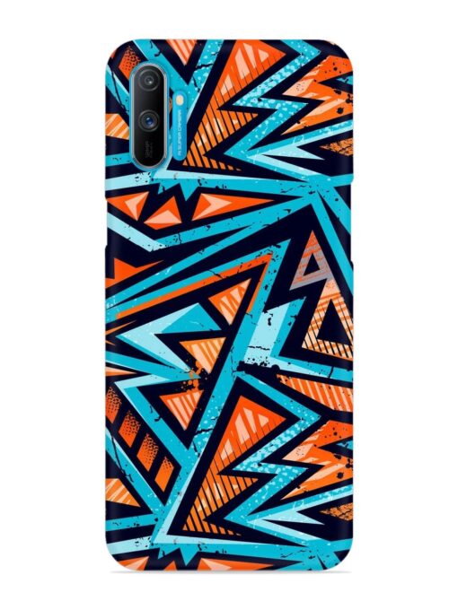 Abstract Seamless Grunge Snap Case for Realme C3