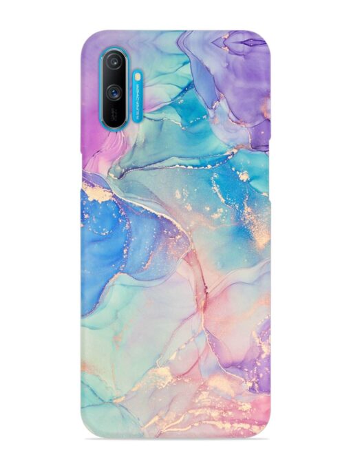 Alcohol Ink Colors Snap Case for Realme C3 Zapvi