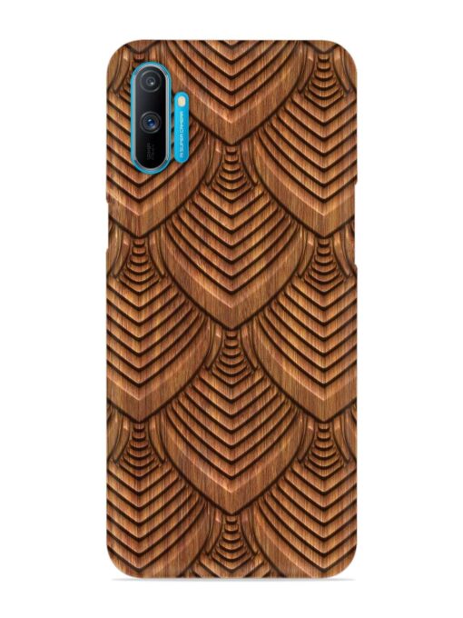 Carved Pattern On Snap Case for Realme C3