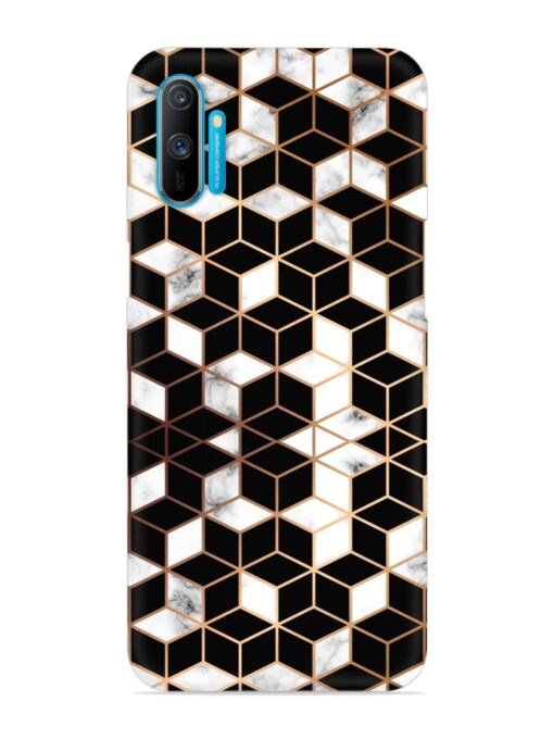 Vector Marble Texture Snap Case for Realme C3 Zapvi