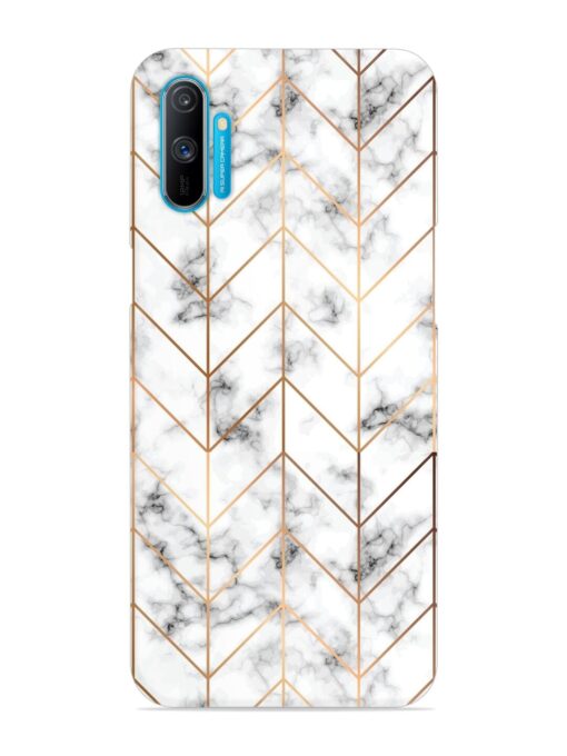 Vector Marble Texture Snap Case for Realme C3 Zapvi