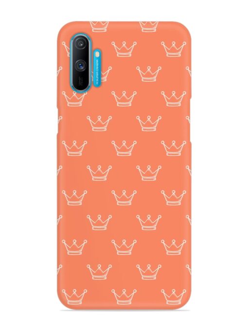 Hand Drawn Crown Snap Case for Realme C3