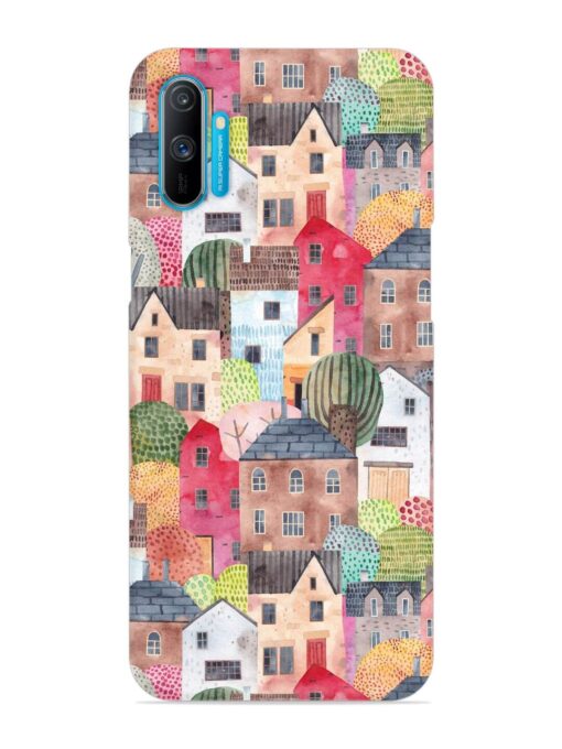 Abstract Seamless Pattern Snap Case for Realme C3