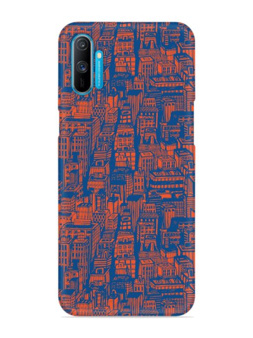 Hand Drawn Seamless Snap Case for Realme C3