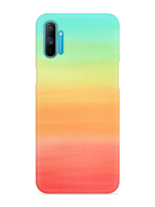 Background Sky Watercolor Snap Case for Realme C3 Zapvi