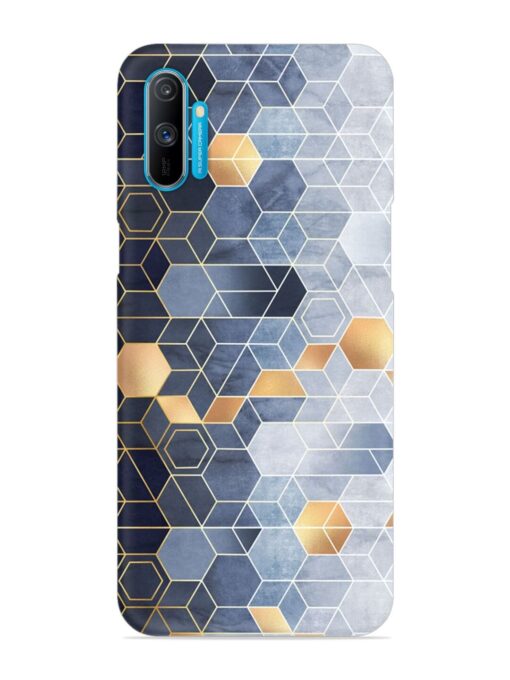 Geometric Abstraction Hexagons Snap Case for Realme C3