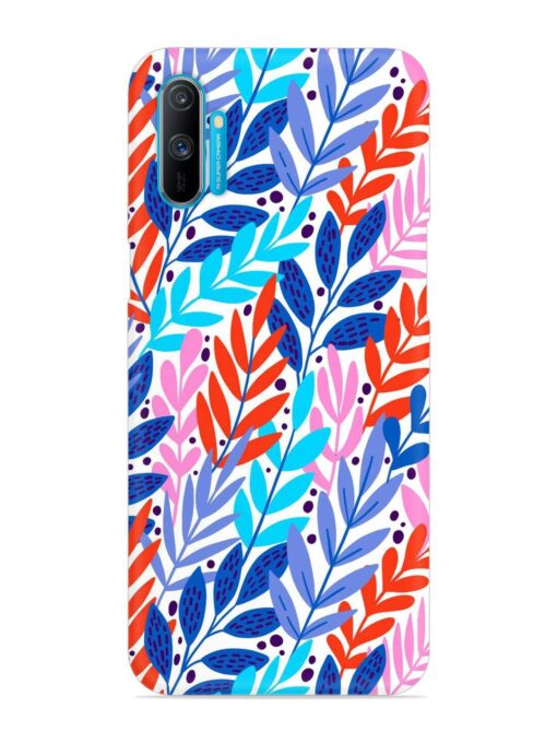 Bright Floral Tropical Snap Case for Realme C3