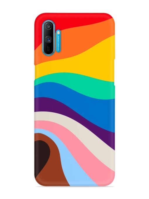 Minimal Pride Art Snap Case for Realme C3 Zapvi