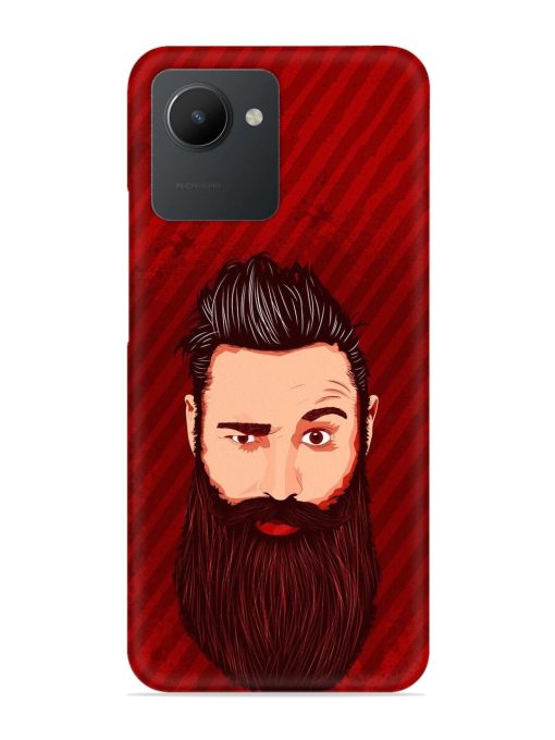 Beardo Man Snap Case for Realme C30 Zapvi