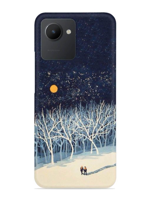 Full Moon Snowshoe Tour Snap Case for Realme C30