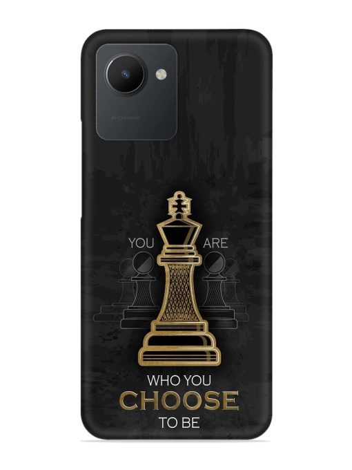 You Are Who Choose To Be Snap Case for Realme C30 Zapvi