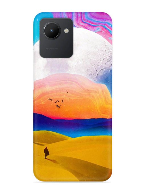 Sandy Desert Snap Case for Realme C30 Zapvi