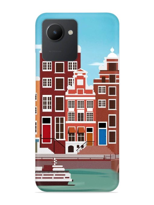 Scenery Architecture Amsterdam Landscape Snap Case for Realme C30 Zapvi