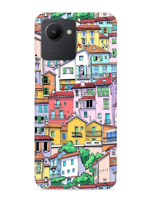 Europe Old Town Snap Case for Realme C30 Zapvi