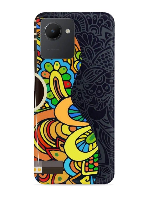 Guitar Vector Art Snap Case for Realme C30