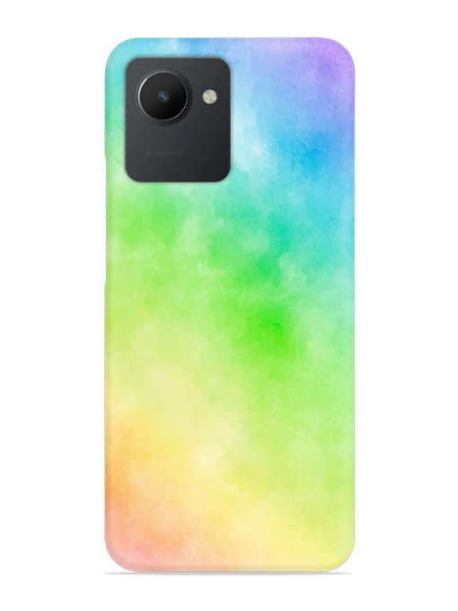 Watercolor Mixture Snap Case for Realme C30 Zapvi