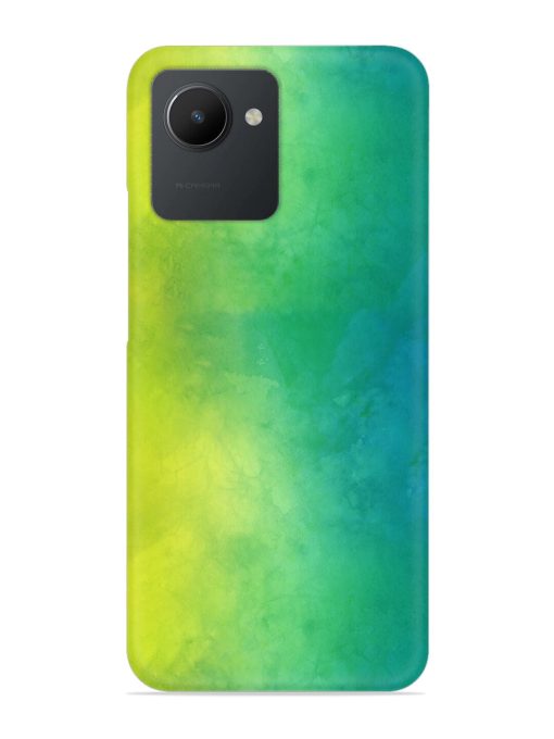 Yellow Green Gradient Snap Case for Realme C30