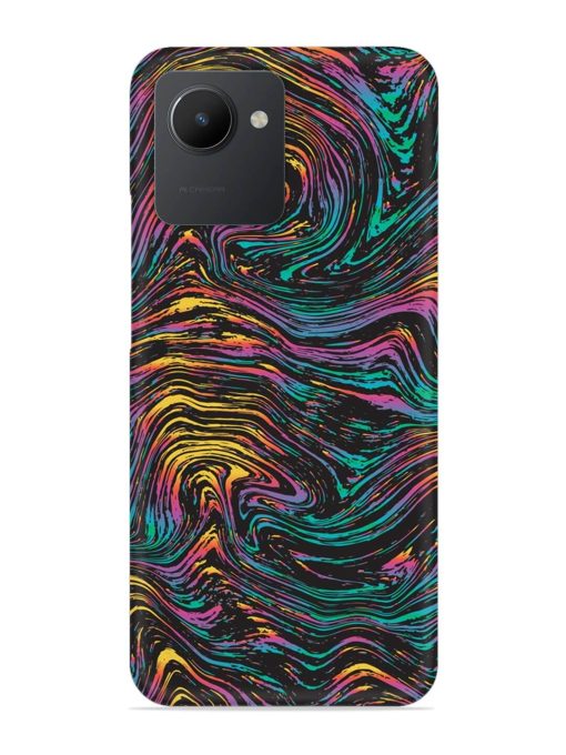 Abstract Liquid Colors Snap Case for Realme C30