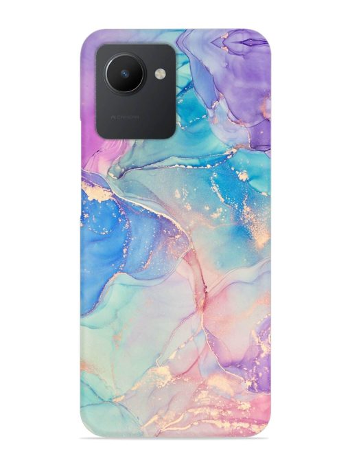 Alcohol Ink Colors Snap Case for Realme C30