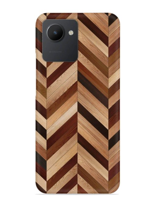 Seamless Wood Parquet Snap Case for Realme C30