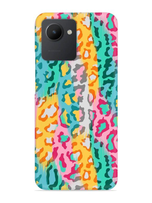 Seamless Vector Colorful Snap Case for Realme C30