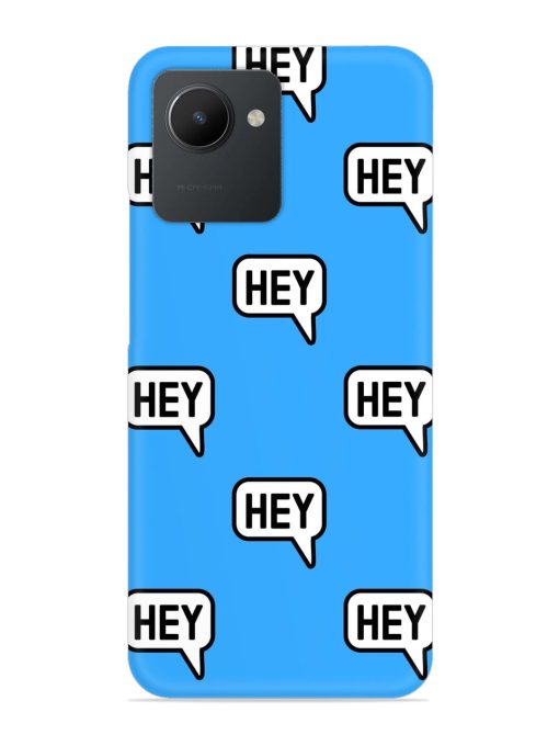 Hey Text Message Snap Case for Realme C30