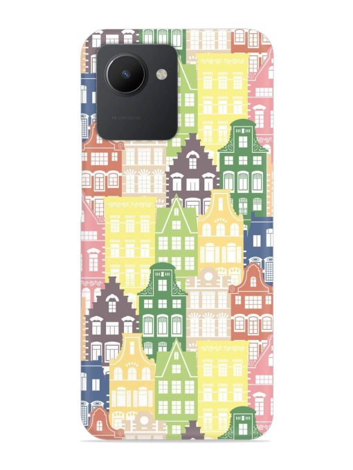 Seamless Shapes Pattern Snap Case for Realme C30