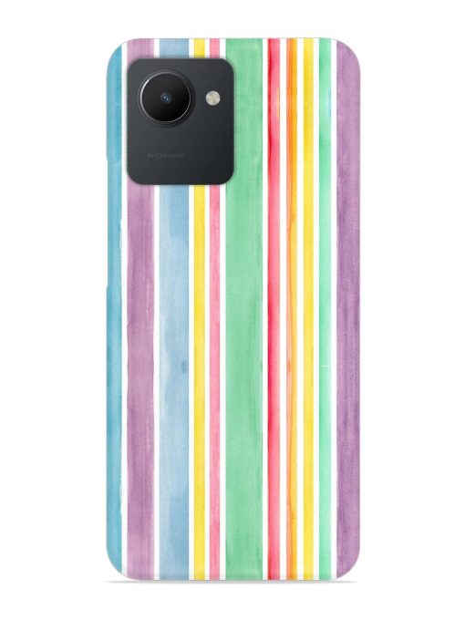 Hand Drawn Watercolor Snap Case for Realme C30