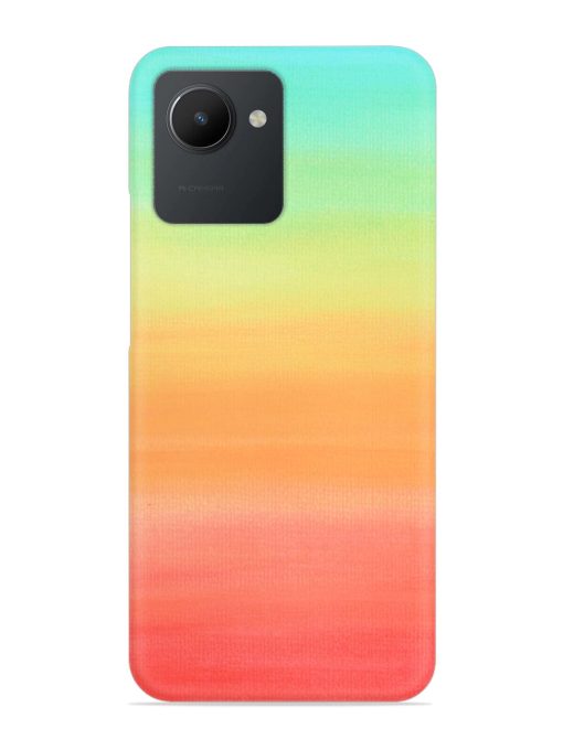 Background Sky Watercolor Snap Case for Realme C30 Zapvi