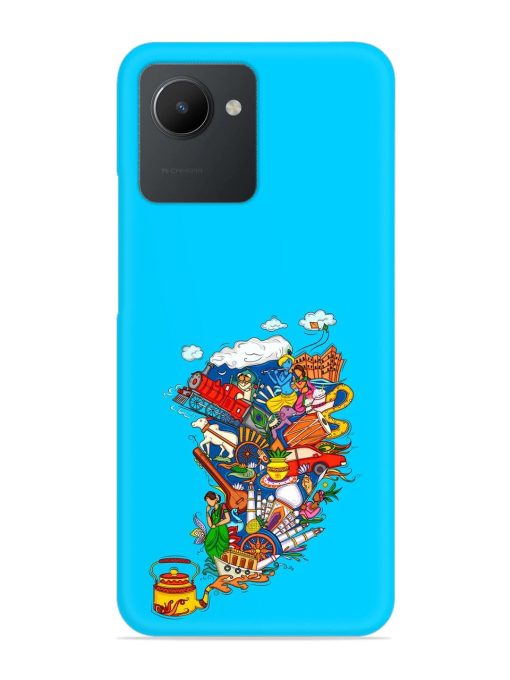 Vector Design Indian Snap Case for Realme C30