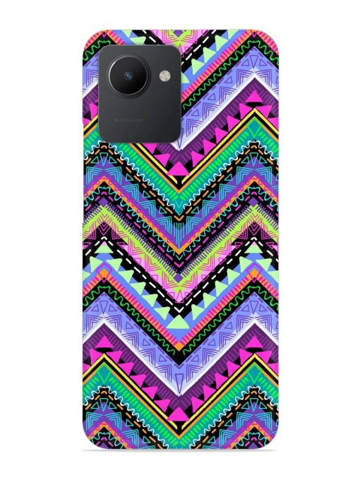 Tribal Aztec Print Snap Case for Realme C30